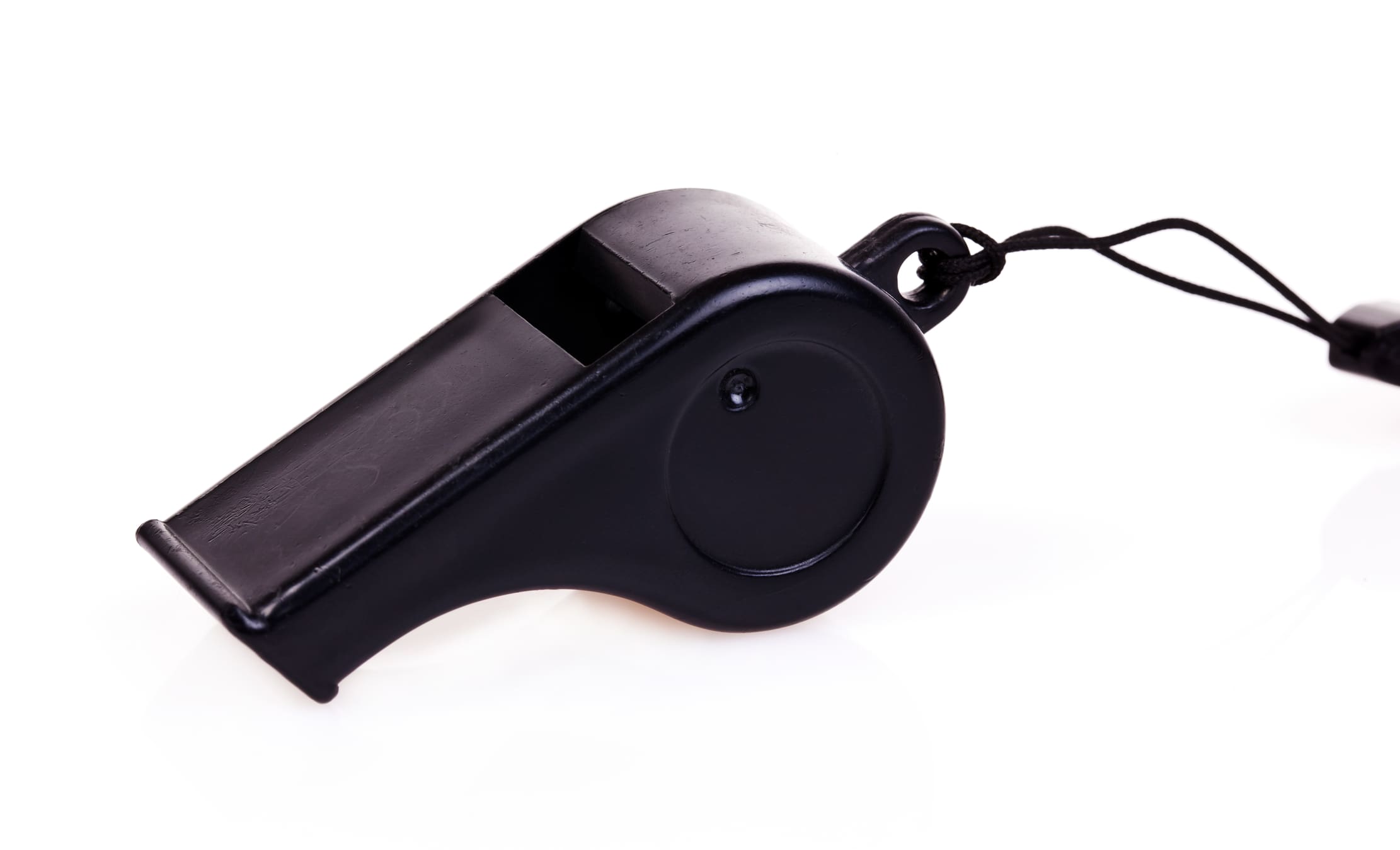 Whistle or audible device to alert about emergency on the surface